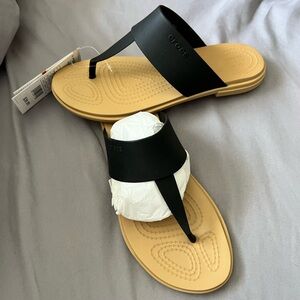 WOMEN'S CROCS TULUM FLIP SANDALS